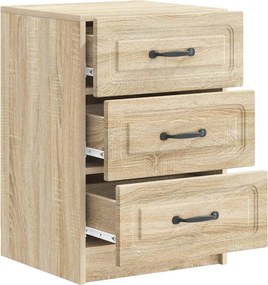 vidaXL Κομοδίνο Sonoma Δρυς 43 x 41 x 63,5 εκ. Επεξεργασμένο Ξύλο