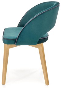 MARINO chair, color: velvet - MONOLITH 37 (dark green) DIOMMI V-PL-N-MARINO-D.MIODOWY-MONOLITH37