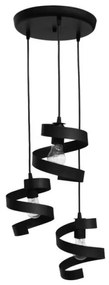 Κρεμαστό Φωτιστικό Οροφής FLEXI Μαύρο 34-0324 Heronia Lighting-34-0324-Μαύρο 34-0324