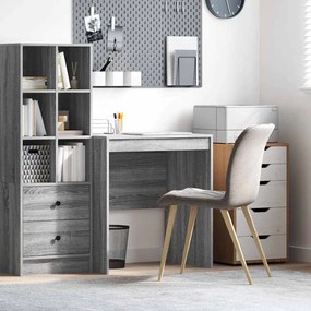 vidaXL Γραφείο Γκρι sonoma 70 x 50 x 76 εκ. Επεξεργασμένο ξύλο