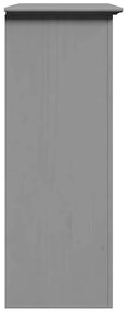 vidaXL Ντουλάπι διαδρόμου BODO Γκρι 80x35x90 cm