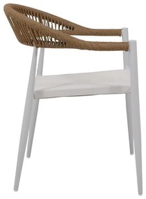Καρέκλα Senegal Fylliana Λευκό 56x60x78 εκ. 56x60x78 εκ.
