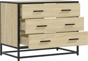 vidaXL Ντουλάπι συρταριών Sonoma Oak Κατασκευασμένο ξύλο