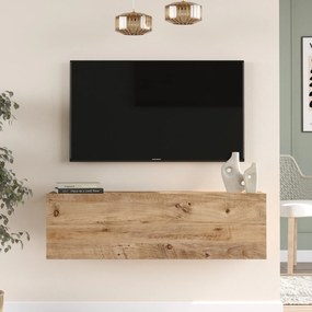Έπιπλο τηλεόρασης Inverie πεύκο μοριοσανίδα 100x31x29εκ