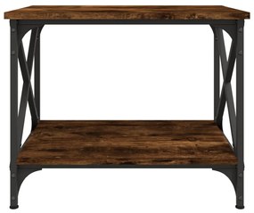 vidaXL Βοηθητικό Τραπέζι Καπνιστή Δρυς 55x38x45 εκ. Επεξεργασμένο Ξύλο