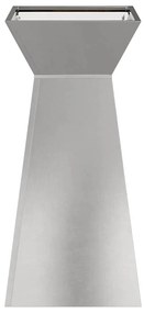 vidaXL Γλάστρα Πυλώνας 2 pcs Ασημί 35 x 35 x 73 εκ. Ατσάλι