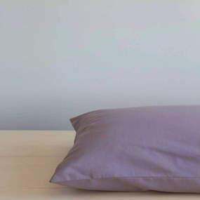 Σεντόνι Unicolors - Purple Nima Υπέρδιπλo 240x260cm Χωρίς Λάστιχο 100% Βαμβάκι