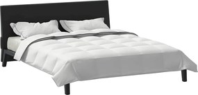vidaXL Χειμερινό Παπλωματοθήκη Λευκό 260 x 220 εκ. Φτερό