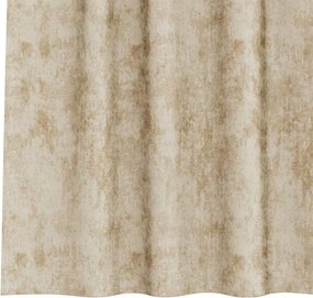 vidaXL Βελούδινες Κουρτίνες 2 τμχ. Κρεμ 140 x 140 cm Βελούδο