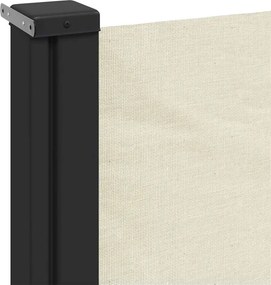 vidaXL Σκίαστρο Πλαϊνό Συρόμενο Κρεμ 220 x 500 εκ.