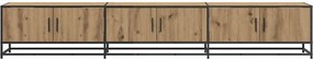vidaXL Μονάδες TV 240 x 35 x 41 εκ Artisan Oak