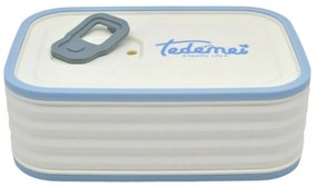 Φαγητοδοχείο 833948 15,5x10,8x5,3cm 580ml White-Light Blue Ankor Plastic