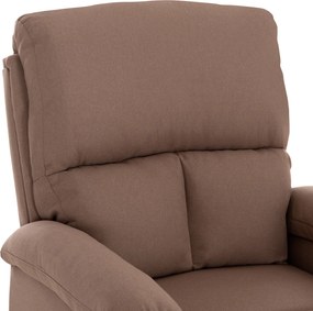 ΠΟΛΥΘΡΟΝΑ RELAX DIONI HM3296.03 ΜΠΕΖ ΥΦΑΣΜΑ 85x90x100Υεκ.