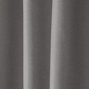 Beauty Home Ύφασμα κουρτίνας με το μέτρο Blackout jacquard σκίασης Glare Art 8444 Φ280 Γκρι