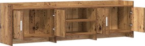 vidaXL Ντουλάπι TV 168 x 33 x 47 εκ. Παλαιωμένο ξύλο