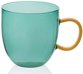 Κούπα 280TMA2017 9x9x10cm 450ml Green Hermia Glass