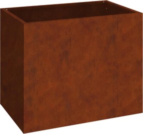 vidaXL Γλάστρα Κήπου Σκ rusty 50 x 32 x 40 εκ.