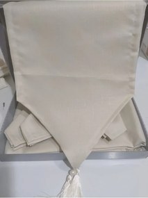 Stewehome Σετ τραπεζομάντηλου και runner για τραπέζι με ορθογώνιο σχήμα Καφέ