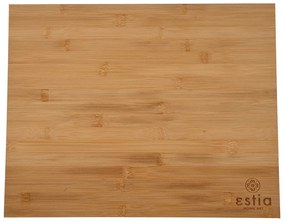 Estia 01-14537 Essentials Επιφάνεια Κοπής από Μπαμπού 48x38cm, Καφέ