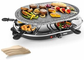 Ρακλέτ Princess 8 Oval Stone Grill Party Μαύρο Γκρι