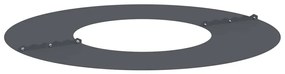 vidaXL Φλατ Δαχτυλίδια Δέντρων 5 pcs Ανθρακί Ø30 / 60 εκ. Ατσάλι