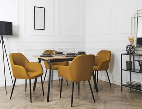 ΚΑΡΈΚΛΕΣ &amp; ΠΟΛΥΘΡΌΝΕΣ ATOMIC YELLOW CHAIR M2 HD0478