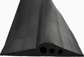 vidaXL Σφραγίδα Δαπέδου Γκαράζ Μαύρο 78 x 14 mm 3,5 m EPDM Καουτσούκ