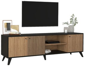 ΕΠΙΠΛΟ ΤΗΛΕΟΡΑΣΗΣ FB99447.01 ΜΕΛΑΜΙΝΗ ΣΕ ΜΑΥΡΟ-ΦΥΣΙΚΟ 180x40x51Υεκ. 0534724