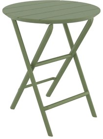 HELEN OLIVE GREEN Φ60X74εκ. ΤΡΑΠΕΖΙ ΠΤΥΣ/ΝΟ ΠΟΛ/ΝΙΟΥ