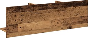 vidaXL Ντουλάπι Τοίχου Όψη Παλαιού Ξύλου 100x16,5x30 εκ. Επεξ. Ξύλο
