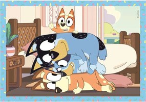 Παζλ Clementoni Bluey 4 Μονάδες 72 Τεμάχια