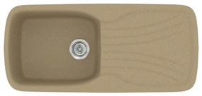 Sanitec Classic 308 Metallic Cream Νεροχύτης
