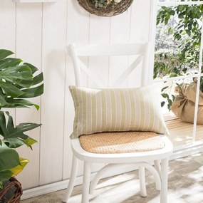 Μαξιλάρι Διακοσμητικό (Με Γέμιση) Prado 08 Lime Teoran 30X50 Cotton-Polyester