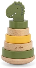 Ξύλινη Πυραμίδα Στοίβαξης (Φ10x19) Trixie Mr.Dino