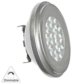 Adeleq Led Λάμπα Αλουμινίου Ar111 12W 12Vac-Dc Ντιμαριζόμενη 24° Θερμό 13-1111224009