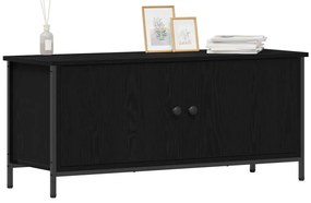 vidaXL Ντουλάπι Τηλεόρασης Μαύρη δρυς 100 x 35 x 45 εκ.