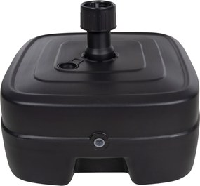 ΠΛΑΣΤΙΚΗ ΒΑΣΗ ΟΜΠΡΕΛΑΣ ΜΕ ΡΟΔΑ SOLBAS HM6113.02 ΑΝΘΡΑΚΙ- ΚΟΝΤΑΡΙ 33/50mm 46,5x23,5Υ