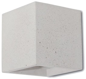Φωτιστικό Τοίχου-Απλίκα Concrete 4096902 White Viokef Cement