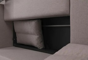 Corner Sofa-Bed Tloft Mini - Cream Cream