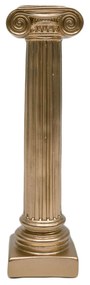 Κηροπήγιο Isokrates S351132GO 23x6x6cm Gold Sophia Ceramic