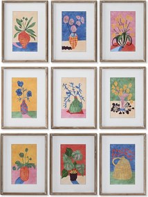 Πίνακας Home ESPRIT Κρυστάλλινο Έλατο 30 x 2,5 x 40 cm