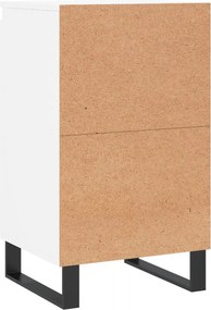 vidaXL Συρταριέρα Λευκή 40 x 35 x 70 εκ. από Επεξεργασμένο Ξύλο