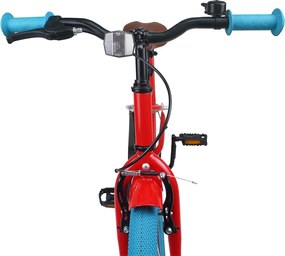 vidaXL Παιδικό Ποδήλατο 18 ίντσες για 5-7 ετών Κόκκινο