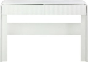 Κονσόλα Zeplen pakoworld λευκό mdf 110x38x75εκ