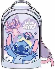 Σχολική Τσάντα Stitch Λιλά 41 cm
