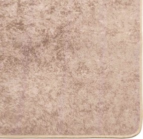 vidaXL Χαλί Runner MARSA Άμμος 120 x 170 cm Πολυέστερ και PVC