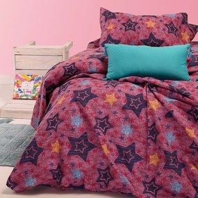 Μαξιλαροθήκες Παιδικές Asterio (Σετ 2τμχ) Dusty Pink Melinen 53x72 100% Cotton Flannel