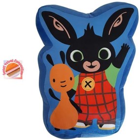 Διακοσμητικό Μαξιλάρι 3D Velboa 35εκ. Acamar Films Bing 207 Blue DimCol