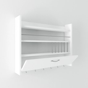 Ράφι Κουζίνας Λευκό FILAFA 85x15x65