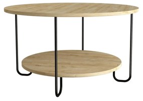 Χαμηλά τραπέζια Decortie  Coffee Table - Corro Coffee Table - Oak